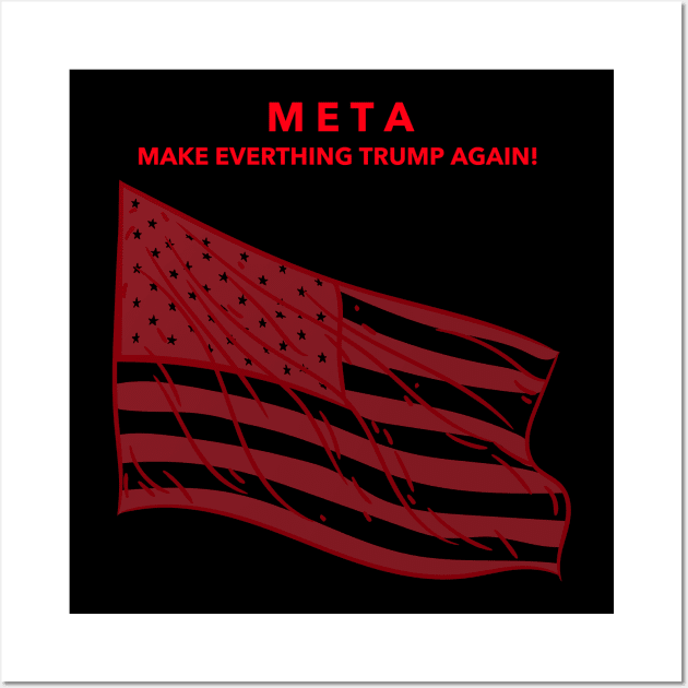 Make Everything Trump Again Wall Art by Let The Lions Awaken 